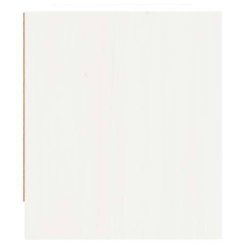 Noćni ormarići 2 kom bijeli 40x31x35,5 cm od masivne borovine - Bijela 2 Cijena