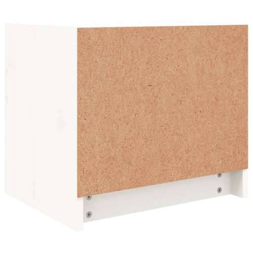 Noćni ormarići 2 kom bijeli 40x31x35,5 cm od masivne borovine - Bijela 2 Cijena