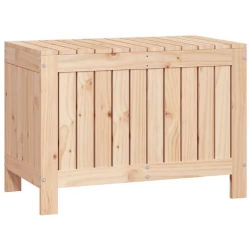 Vrtna kutija za pohranu 76 x 42,5 x 54 cm od masivne borovine - Prirodna Cijena