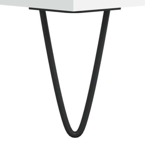 Visoka komoda bijela 69,5x34x180 cm konstruirano drvo - Bijela 1 3 ladice Cijena