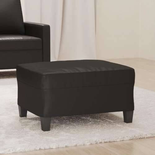 Tabure crni 70 x 55 x 41 cm od umjetne kože - Crna 70 x 55 x 41 cm 1 Cijena