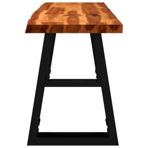 Klupa sa živim rubom 110 cm od masivnog bagremovog drva - 110 cm Cijena