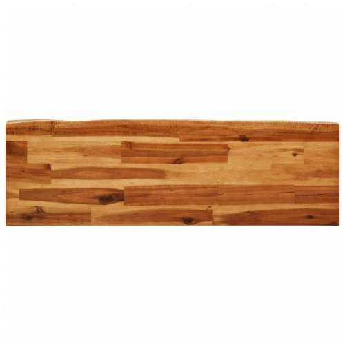 Klupa sa živim rubom 110 cm od masivnog bagremovog drva - 110 cm Cijena