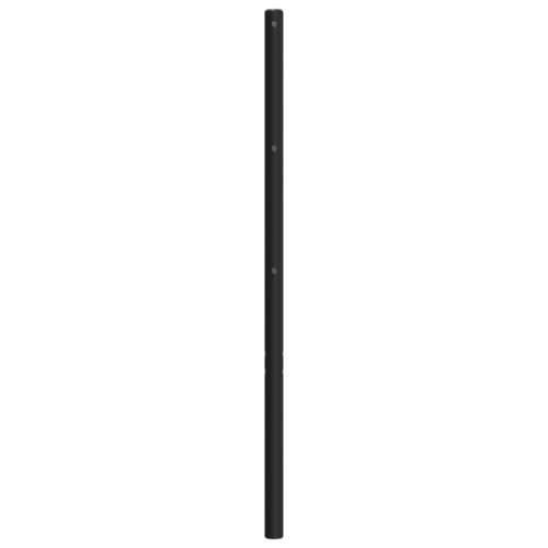 Metalno uzglavlje crno 75 cm - Crna 75 cm 1 Cijena