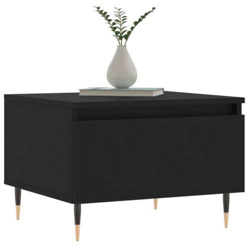 Stolići za kavu 2 kom crni 50 x 46 x 35 cm konstruirano drvo - Crna 2 Cijena