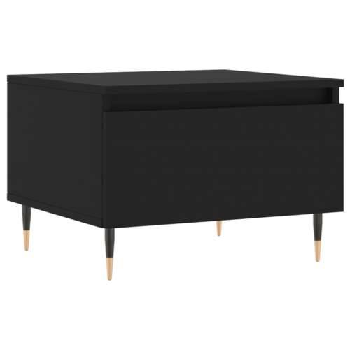Stolići za kavu 2 kom crni 50 x 46 x 35 cm konstruirano drvo - Crna 2 Cijena