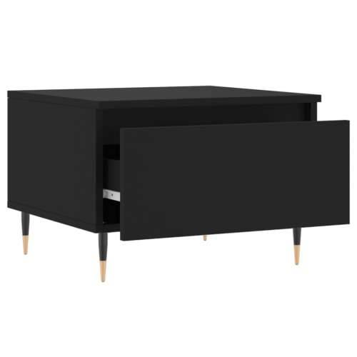 Stolići za kavu 2 kom crni 50 x 46 x 35 cm konstruirano drvo - Crna 2 Cijena
