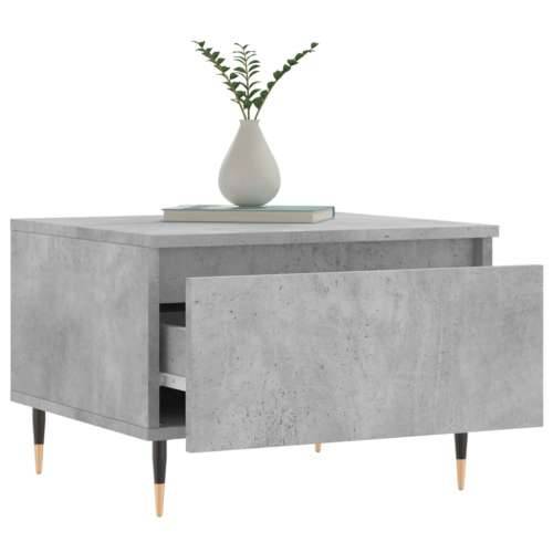 Stolići za kavu 2 kom boja betona 50x46x35 cm konstruirano drvo - Beton siva 2 Cijena
