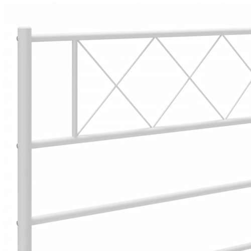 Metalno uzglavlje bijelo 75 cm - Bijela 75 cm 1 Cijena