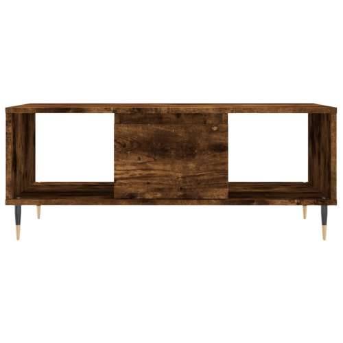 Stolić za kavu boja hrasta 90x50x36,5 cm konstruirano drvo - Dimljeni hrast 1 Cijena