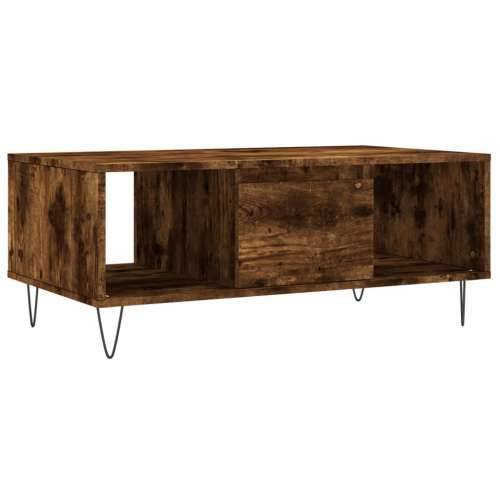 Stolić za kavu boja hrasta 90x50x36,5 cm konstruirano drvo - Dimljeni hrast 1 Cijena