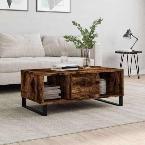 Stolić za kavu boja hrasta 90x50x36,5 cm konstruirano drvo - Dimljeni hrast 1 Cijena