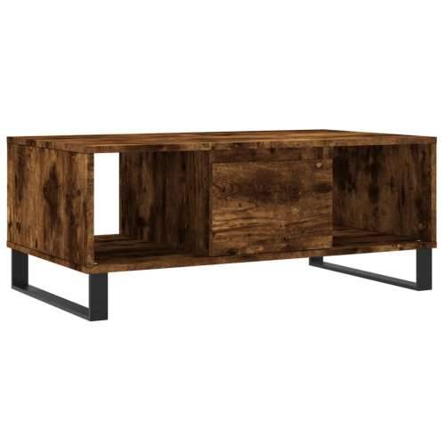 Stolić za kavu boja hrasta 90x50x36,5 cm konstruirano drvo - Dimljeni hrast 1 Cijena