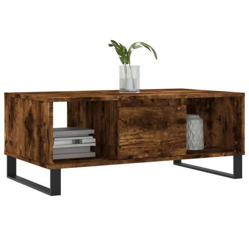 Stolić za kavu boja hrasta 90x50x36,5 cm konstruirano drvo - Dimljeni hrast 1 Cijena
