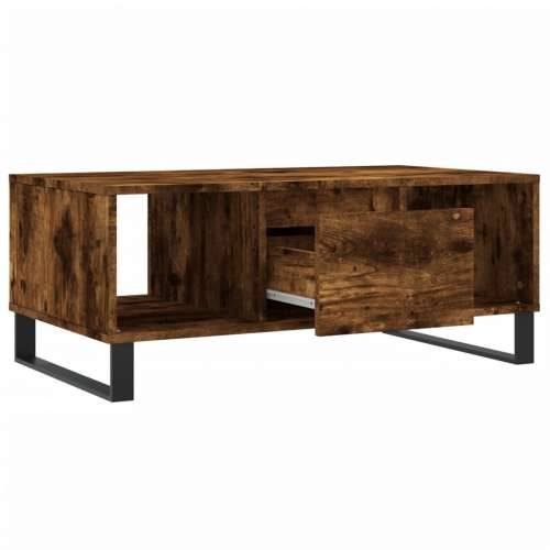 Stolić za kavu boja hrasta 90x50x36,5 cm konstruirano drvo - Dimljeni hrast 1 Cijena
