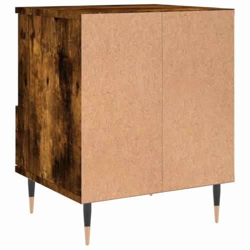 Noćni ormarići 2 kom boja hrasta 40x35x50 cm konstruirano drvo Dimljeni hrast 2 Cijena
