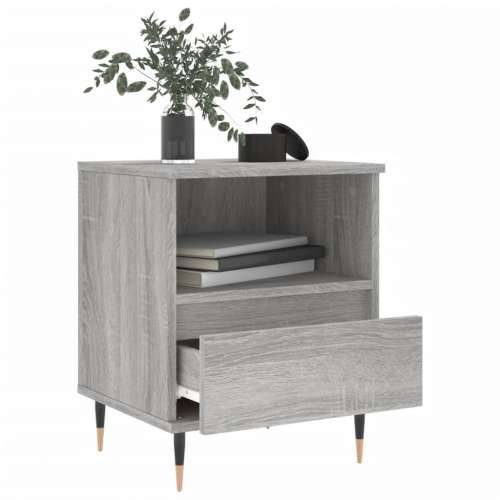 Noćni ormarići 2 kom boja hrasta 40x35x50 cm konstruirano drvo - Sivi hrast sonoma 2 Cijena
