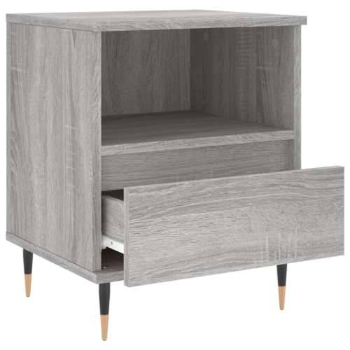 Noćni ormarići 2 kom boja hrasta 40x35x50 cm konstruirano drvo - Sivi hrast sonoma 2 Cijena