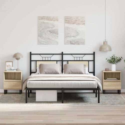 Noćni ormarići 2 kom boja hrasta 40x35x50 cm konstruirano drvo - sonoma hrast 2 Cijena