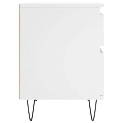 Noćni ormarići 2 kom bijeli 40 x 35 x 50 cm konstruirano drvo Bijela 2 Cijena