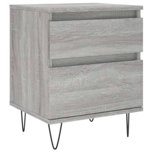 Noćni ormarići 2 kom boja hrasta 40x35x50 cm konstruirano drvo - Sivi hrast sonoma 2 Cijena