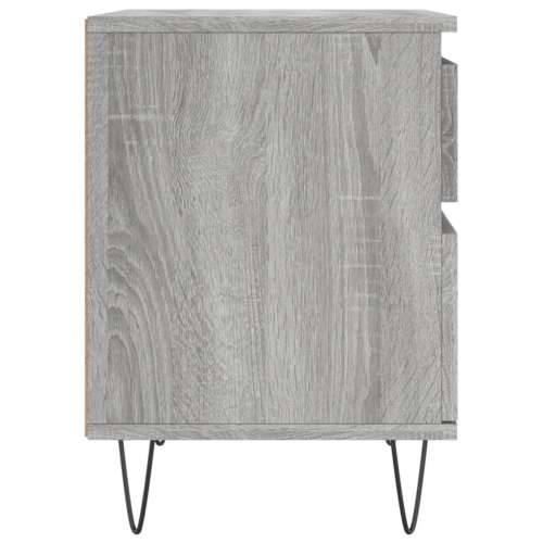 Noćni ormarići 2 kom boja hrasta 40x35x50 cm konstruirano drvo - Sivi hrast sonoma 2 Cijena