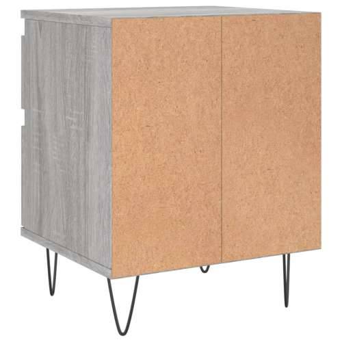Noćni ormarići 2 kom boja hrasta 40x35x50 cm konstruirano drvo - Sivi hrast sonoma 2 Cijena