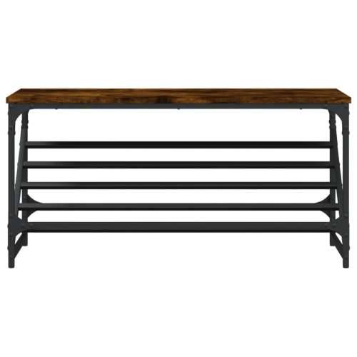 Stalak za cipele boja hrasta 90 x 30 x 45 cm konstruirano drvo - Dimljeni hrast 1 45 cm 90 cm Cijena