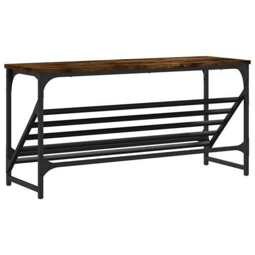 Stalak za cipele boja hrasta 90 x 30 x 45 cm konstruirano drvo - Dimljeni hrast 1 45 cm 90 cm Cijena