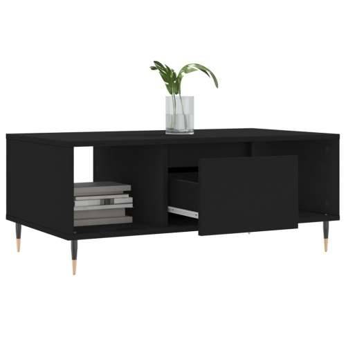 Stolić za kavu crni 90 x 50 x 36,5 cm od konstruiranog drva - Crna 1 Cijena