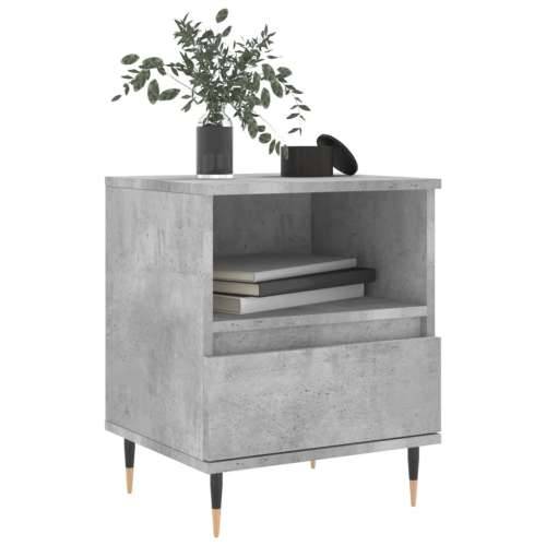 Noćni ormarići 2 kom boja betona 40x35x50 cm konstruirano drvo - Beton siva 2 Cijena