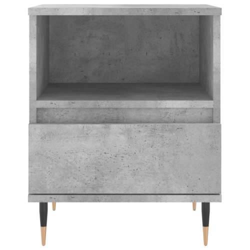 Noćni ormarići 2 kom boja betona 40x35x50 cm konstruirano drvo - Beton siva 2 Cijena