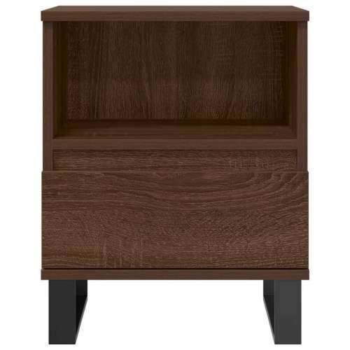 Noćni ormarići 2 kom boja hrasta 40x35x50 cm konstruirano drvo - Smeđi hrast 2 Cijena