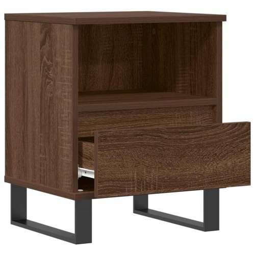 Noćni ormarići 2 kom boja hrasta 40x35x50 cm konstruirano drvo - Smeđi hrast 2 Cijena
