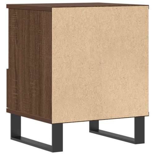 Noćni ormarići 2 kom boja hrasta 40x35x50 cm konstruirano drvo - Smeđi hrast 2 Cijena