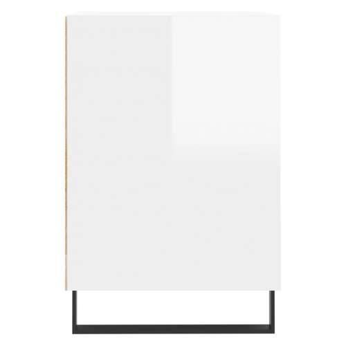 TV ormarić sjajni bijeli 160x35x55 cm od konstruiranog drva - Visoko sjajno bijela 1 Cijena