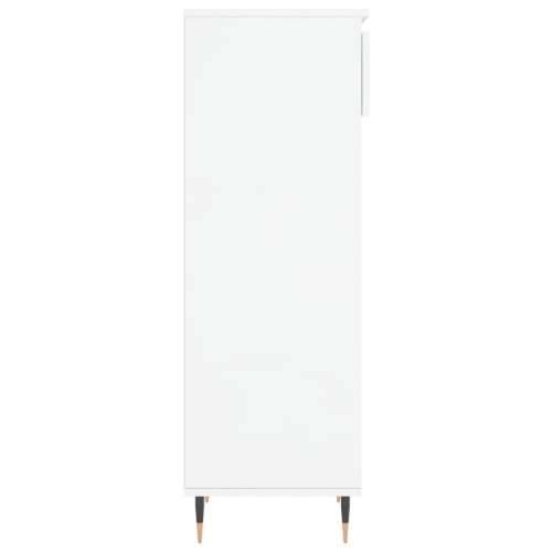 Ormarić za cipele sjajni bijeli 40x36x105 cm konstruirano drvo - Visoko sjajno bijela 1 Cijena