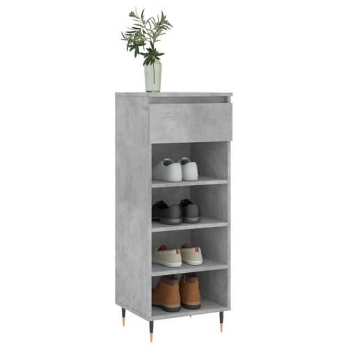 Ormarić za cipele boja betona 40x36x105 cm konstruirano drvo - Beton siva 1 Cijena
