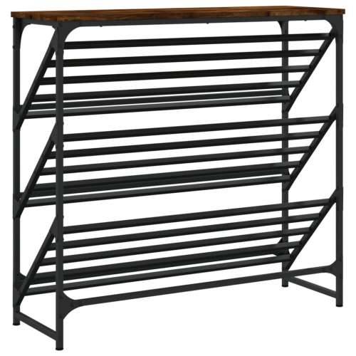 Stalak za cipele boja hrasta 90x30x85 cm konstruirano drvo - Dimljeni hrast 1 85 cm 90 cm Cijena