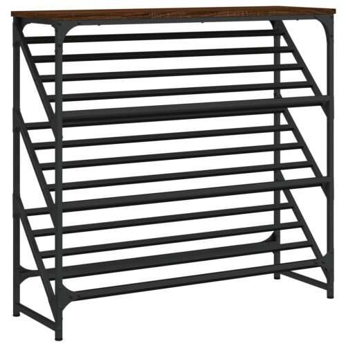 Stalak za cipele boja hrasta 90x30x85 cm konstruirano drvo - Smeđi hrast 1 85 cm 90 cm Cijena