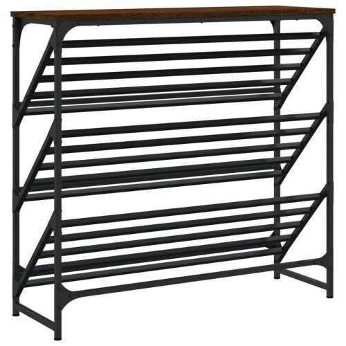 Stalak za cipele boja hrasta 90x30x85 cm konstruirano drvo - Smeđi hrast 1 85 cm 90 cm Cijena