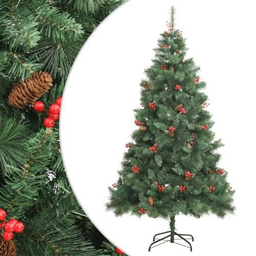 Umjetno božićno drvce sa šarkama, šiškama i bobicama 240 cm - 240 cm 1 Osnovni Cijena
