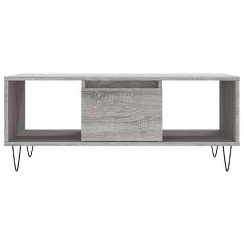 Stolić za kavu boja sivog hrasta 90x50x36,5cm konstruirano drvo - Sivi hrast sonoma 1 Cijena