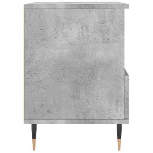 Noćni ormarić siva boja betona 40x35x50 cm konstruirano drvo - Beton siva 1 Cijena