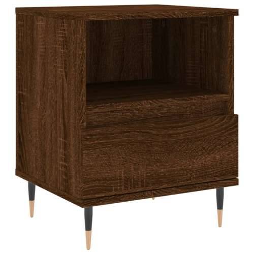 Noćni ormarići 2 kom boja hrasta 40x35x50 cm konstruirano drvo - Smeđi hrast 2 Cijena