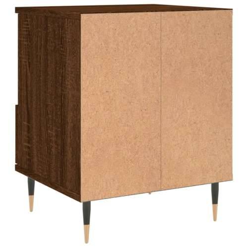 Noćni ormarići 2 kom boja hrasta 40x35x50 cm konstruirano drvo - Smeđi hrast 2 Cijena