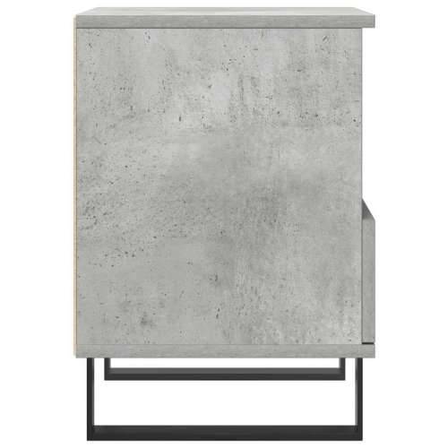 Noćni ormarić siva boja betona 40x35x50 cm konstruirano drvo - Beton siva 1 Cijena