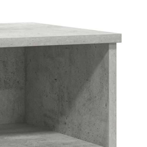 Noćni ormarić siva boja betona 40x35x50 cm konstruirano drvo - Beton siva 1 Cijena