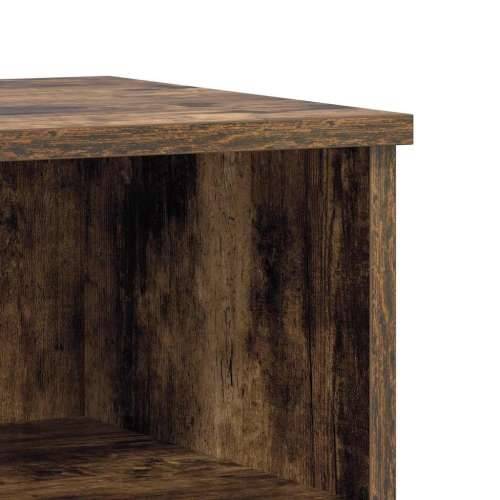 Noćni ormarić boja hrasta 40 x 35 x 50 cm od konstruiranog drva - Dimljeni hrast 1 Cijena