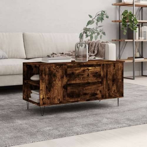 Stolić za kavu boja hrasta 102x44,5x50 cm od konstruiranog drva - Dimljeni hrast 1 Cijena